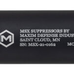Maxim Defense MXM48351 DRF 22 Cal (Rimfire), 5.90" Black Titanium/Aluminum, 1/2"-28 tpi Direct Thread Mount 1 159412