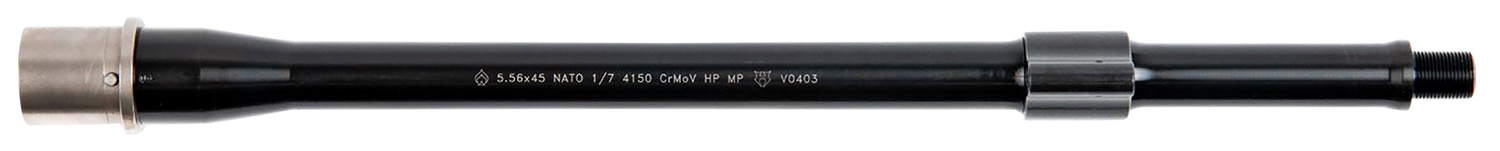 Ballistic Advantage BABL556036F Performance Series BA Hanson Mid-Length 5.56x45mm NATO 13.70" Threaded Black QPQ Chrome Moly Vanadium, Fits AR-15