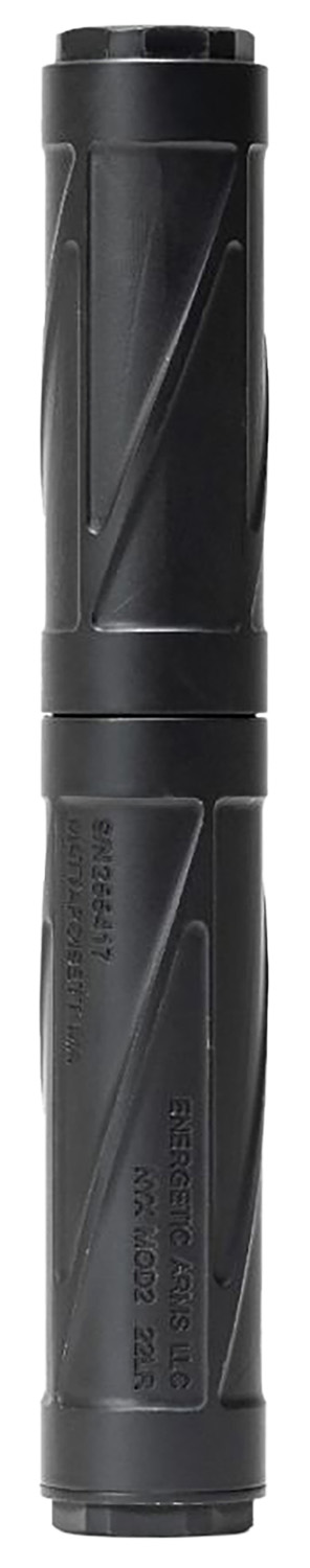 Energetic Armament EA03 NYX Mod 2 Suppressors 22LR 1/2x28 Black Cerakote