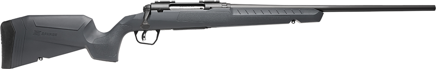 Savage Arms 32064 Axis 2  308 Win 4+1 22" Matte Black Sporter Barrel, Matte Black Drilled & Tapped Steel Receiver, Fixed Matte Gray Synthetic Stock, Right Hand