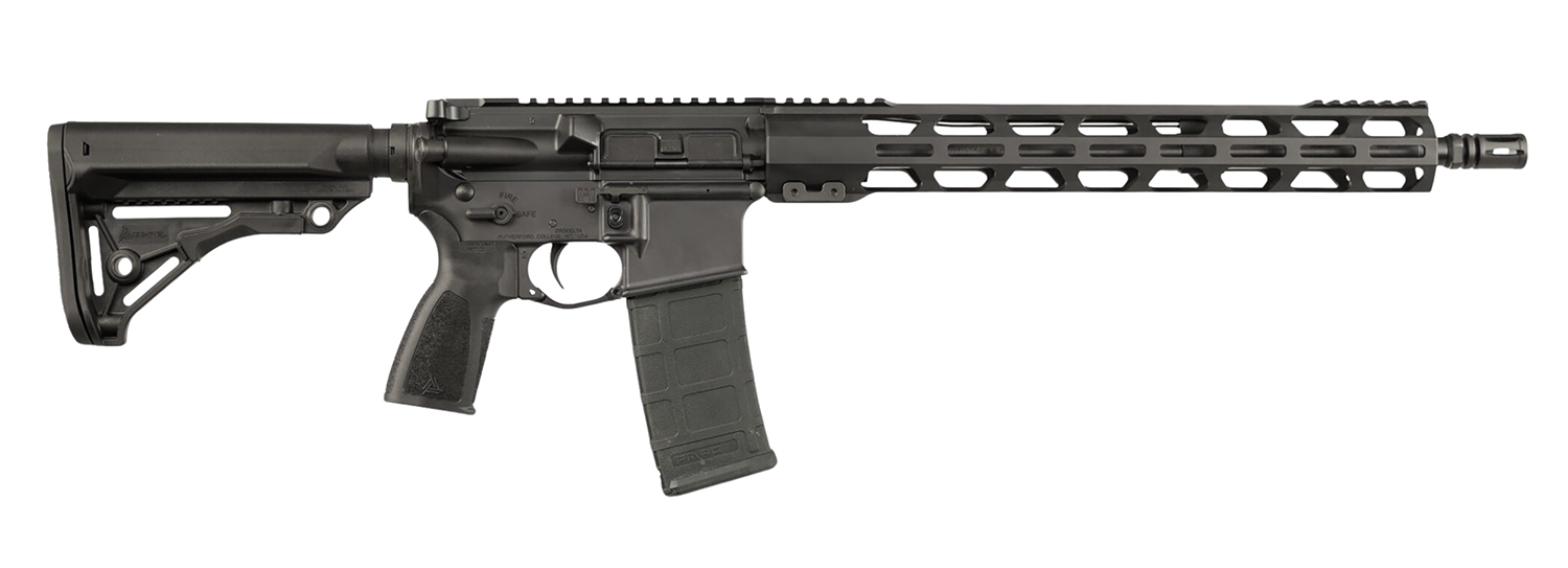 ZRO Delta 223WYZU0007 ZULU2  223 Wylde 30+1 16" Black Nitride Barrel, Black Cerakote Aluminum Receiver w/Picatinny Rail, M-LOK Handguard, Adjustable Thril Black Polymer Stock, Black A2 Grip