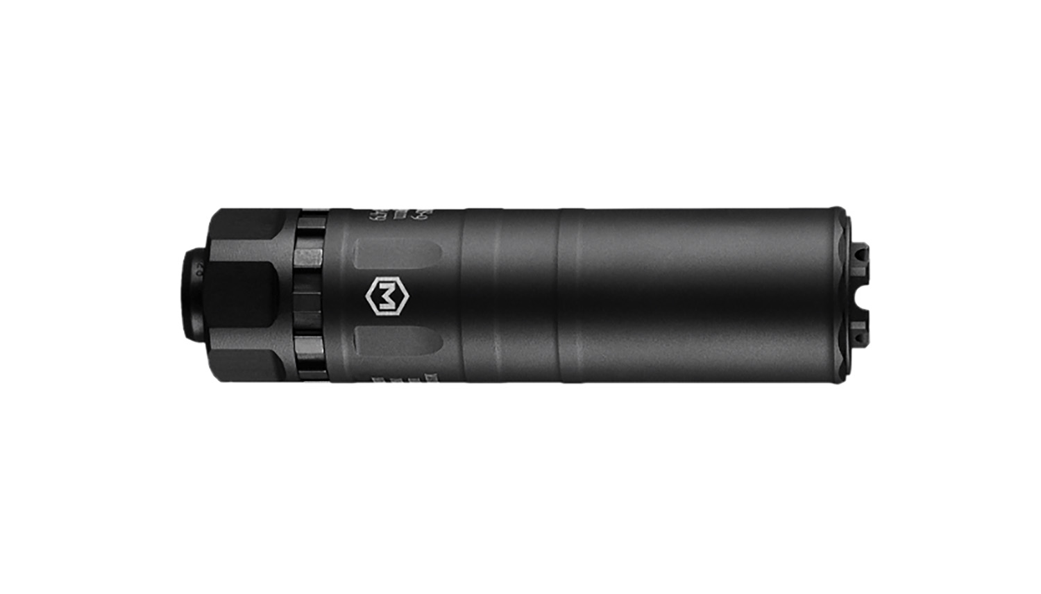 Maxim Defense MXM48217  MS-9 9mm 1.375" Black Aluminum/Stainless Steel