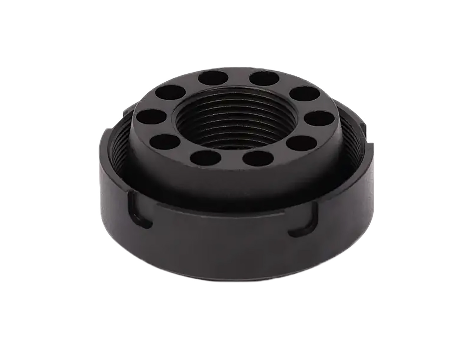 SilencerCo AC4744 Charlie Direct Thread Mount Fits 9/16"x24 Stainless Steel Oxide Black