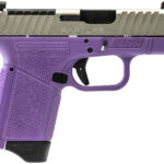Gforce Arms GF932512PUN Rapture Sub-Compact Frame 9mm Luger 12+1 3.25" Black Steel Barrel, Nickel Steel Optic Cut/Serrated Slide, Purple Cerakote Polymer Frame, Shield RMSc/RMR Footprint 1 180946