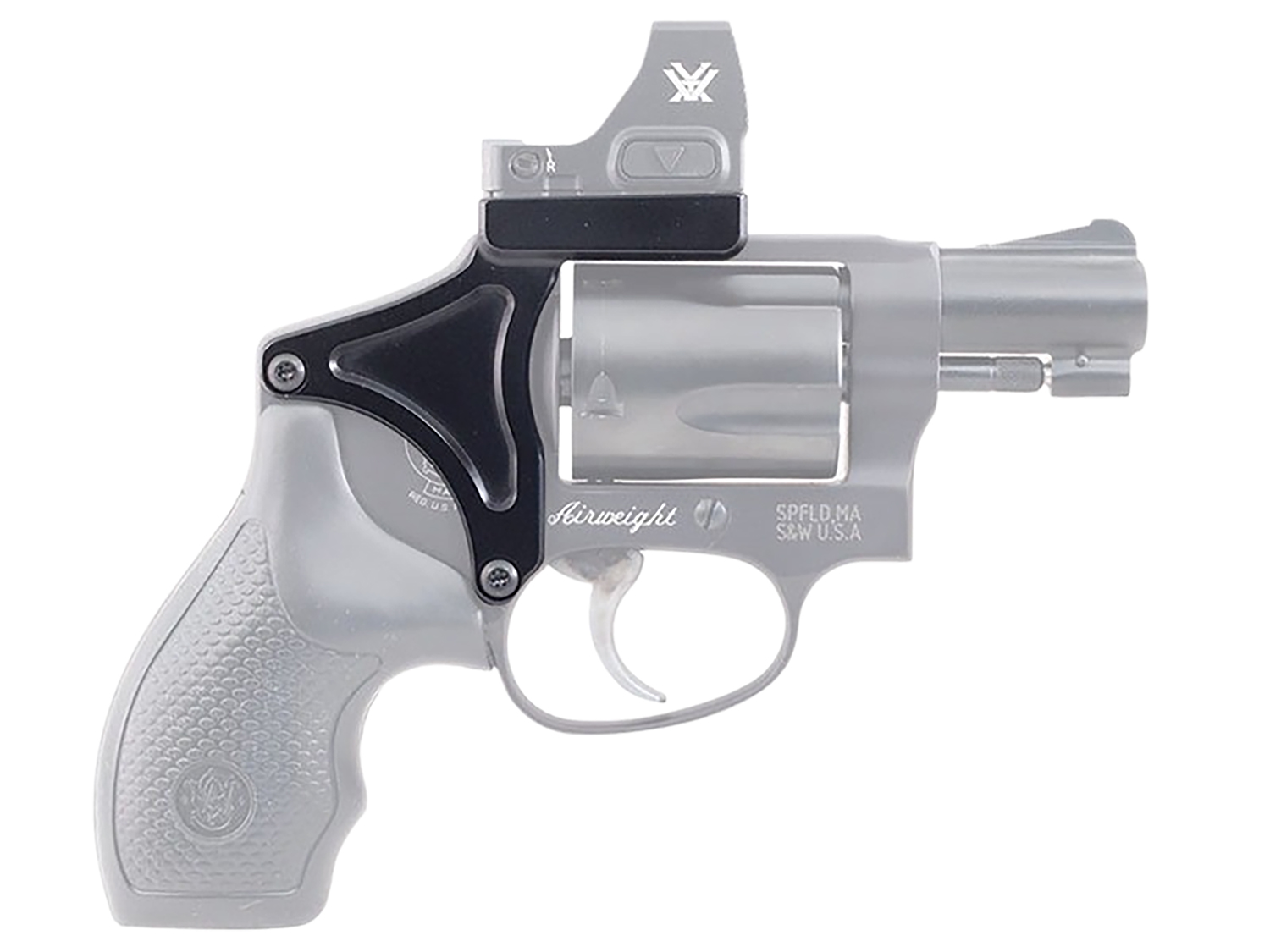 Shield Arms SAROC442RMR Revolver Optic Conversion Black Aluminum RMR Footprint Mount Revolver 3 Shield Arms SAROC442RMR Revolver Optic Conversion Black Aluminum RMR Footprint Mount Revolver