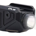 Viridian 9300050 CTL Slim C Series Black Glock 43X/48 MOS 550 Lumens 25 Yards Day/1 Mile Night Beam Rail Mount 1 183767