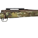 Mossberg 28275 Patriot Compact 22-250 Rem 5+1 18" Patriot Brown Cerakote Threaded Bull Barrel, Patriot Brown Cerakote Steel Receiver w/Picatinny Rail, MultiCam Fixed Synthetic Stock 2 184727