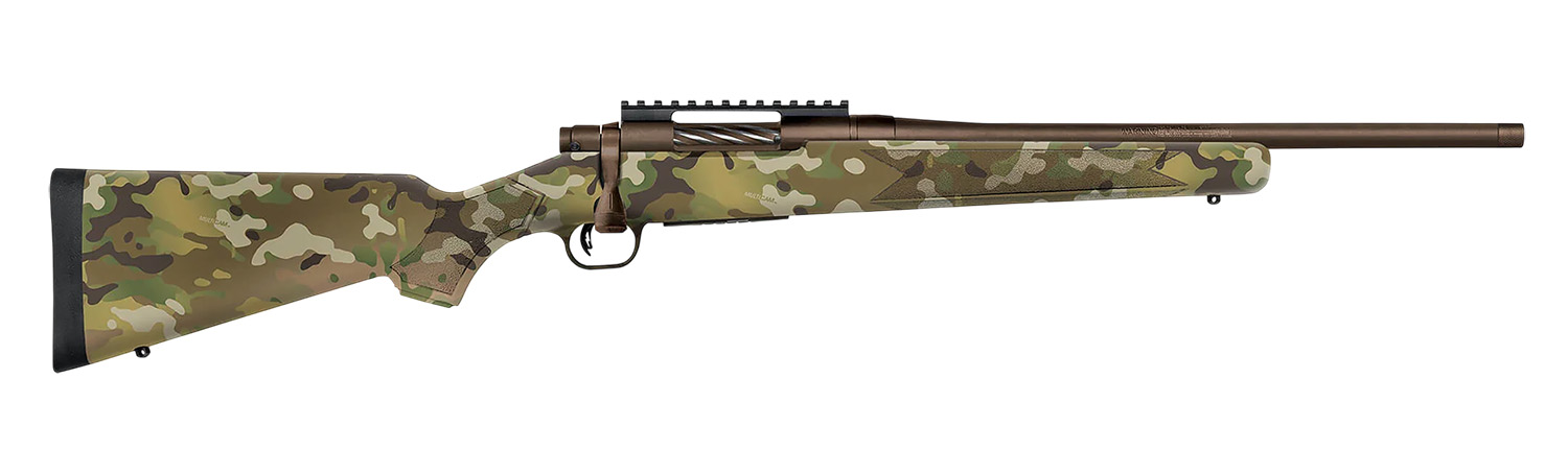 Mossberg 28275 Patriot Compact 22-250 Rem 5+1 18" Patriot Brown Cerakote Threaded Bull Barrel, Patriot Brown Cerakote Steel Receiver w/Picatinny Rail, MultiCam Fixed Synthetic Stock 3 Mossberg 28275 Patriot Compact 22-250 Rem 5+1 18" Patriot Brown Cerakote Threaded Bull Barrel, Patriot Brown Cerakote Steel Receiver w/Picatinny Rail, MultiCam Fixed Synthetic Stock