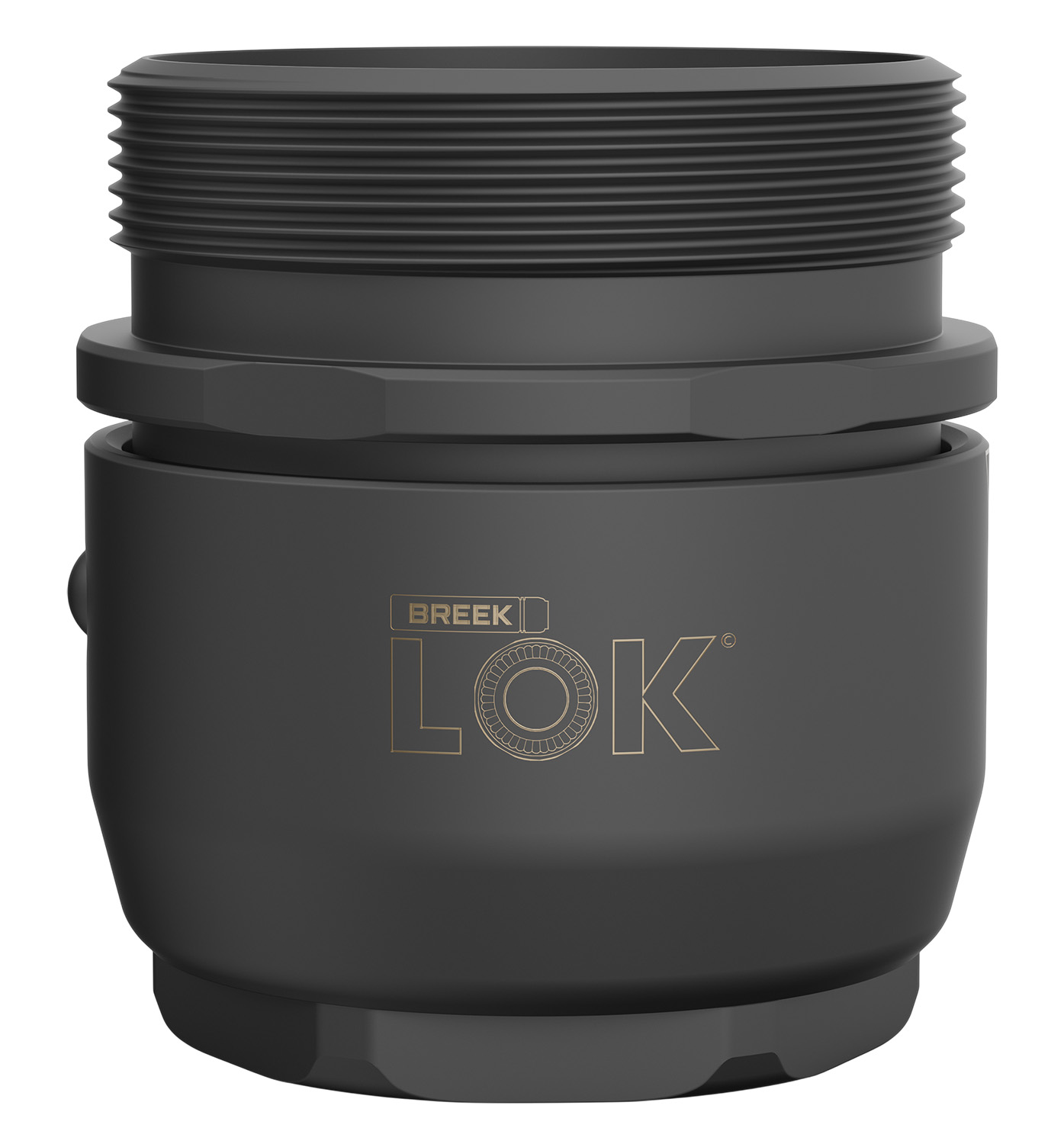 Breek Arms BRK4300 Breek LOK 3QD Fits 1.375"x24 TPI Titanium DLC Black 3 Breek Arms BRK4300 Breek LOK 3QD Fits 1.375"x24 TPI Titanium DLC Black