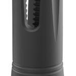 Breek Arms BRK4319 Scorch 3-Prong Flash Hider Black Nitride Steel 5/8"x24 Threads 9mmLuger Compatible w/ Breek-LOK 3QD 1 187663