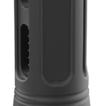 Breek Arms BRK4320 Sentinel Caged Flash Hider Black Nitride Steel 1/2"x28 Threads 223 Cal/5.56mm Compatible w/ Breek-LOK 3QD 1 187664
