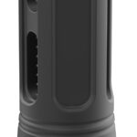 Breek Arms BRK4321 Sentinel Caged Flash Hider Black Nitride Steel 5/8"x24 Threads 30 Cal Compatible w/ Breek-LOK 3QD 1 187665