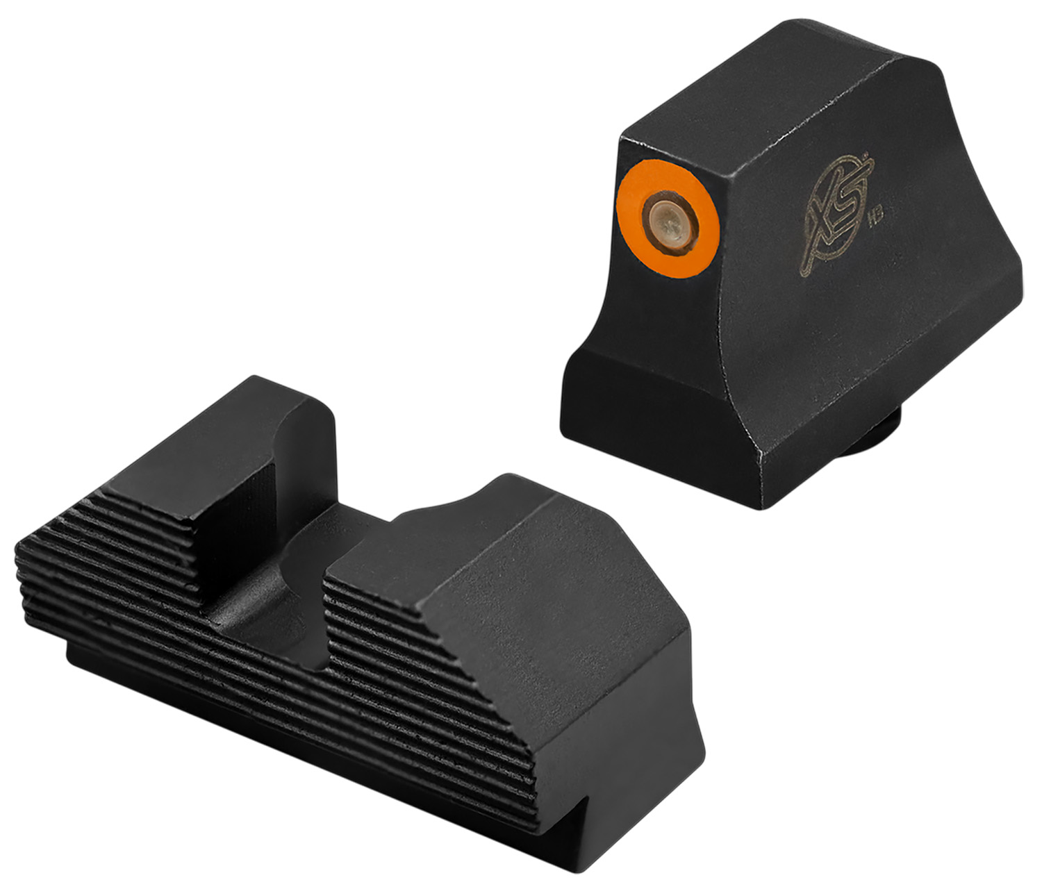 XS Sights GLM020P4N Minimalist Night Sight Set Orange Tritium Front/ Black Oxide Frame/ Compatible w/Glock 3 XS Sights GLM020P4N Minimalist Night Sight Set Orange Tritium Front/ Black Oxide Frame/ Compatible w/Glock