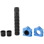 Q ERECTOR 22 SUPPRESSOR 22LR MODULAR ALUMINUM,SS BAFFLES 1/2X28 BLACK 2 589272 14157472