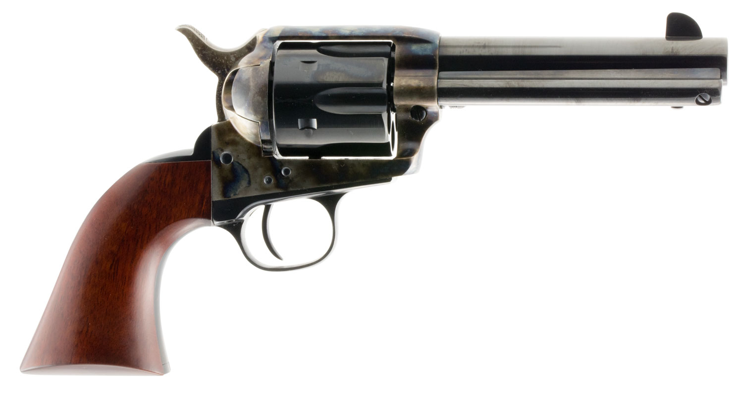 Taylors & Company 550897 1873 Cattleman Uberti 45 Colt (Long Colt) 6 Shot 5.50" Blued Round Barrel & Cylinder Color Case Hardened Steel Frame, Walnut Navy Style Grip, Exposed Hammer 3 Taylors & Company 550897 1873 Cattleman Uberti 45 Colt (Long Colt) 6 Shot 5.50" Blued Round Barrel & Cylinder Color Case Hardened Steel Frame, Walnut Navy Style Grip, Exposed Hammer