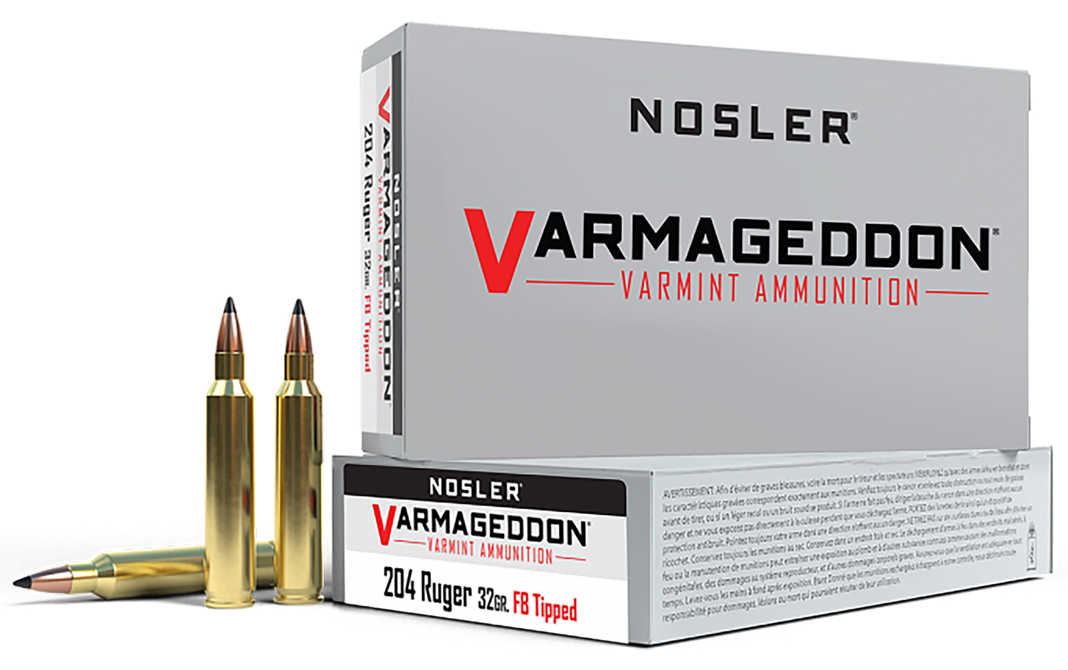 Nosler 65115 Varmageddon 204Ruger 32gr Flat Base Tipped 20 Per Box/20 Case 3 Nosler 65115 Varmageddon 204Ruger 32gr Flat Base Tipped 20 Per Box/20 Case