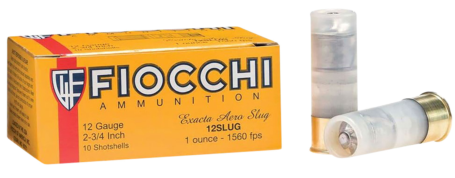 Fiocchi 12FSLUG Aero Extrema 12Gauge 2.75" 1oz RifledSlug Shot 10 Per Box/8 Case 3 Fiocchi 12FSLUG Aero Extrema 12Gauge 2.75" 1oz RifledSlug Shot 10 Per Box/8 Case