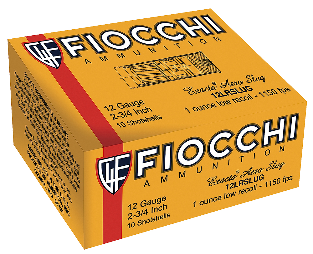 Fiocchi 12FLESLU Aero Extrema 12Gauge 2.75" 7/8oz RifledSlug Shot 10 Per Box/8 Case *Sold by Ammo Can