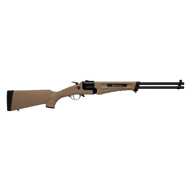 Savage 42 Takedown Rifle .22 WMR/410ga 1rd Capacity 16" Barrel FDE Stock 3 Savage 42 Takedown Rifle .22 WMR/410ga 1rd Capacity 16" Barrel FDE Stock