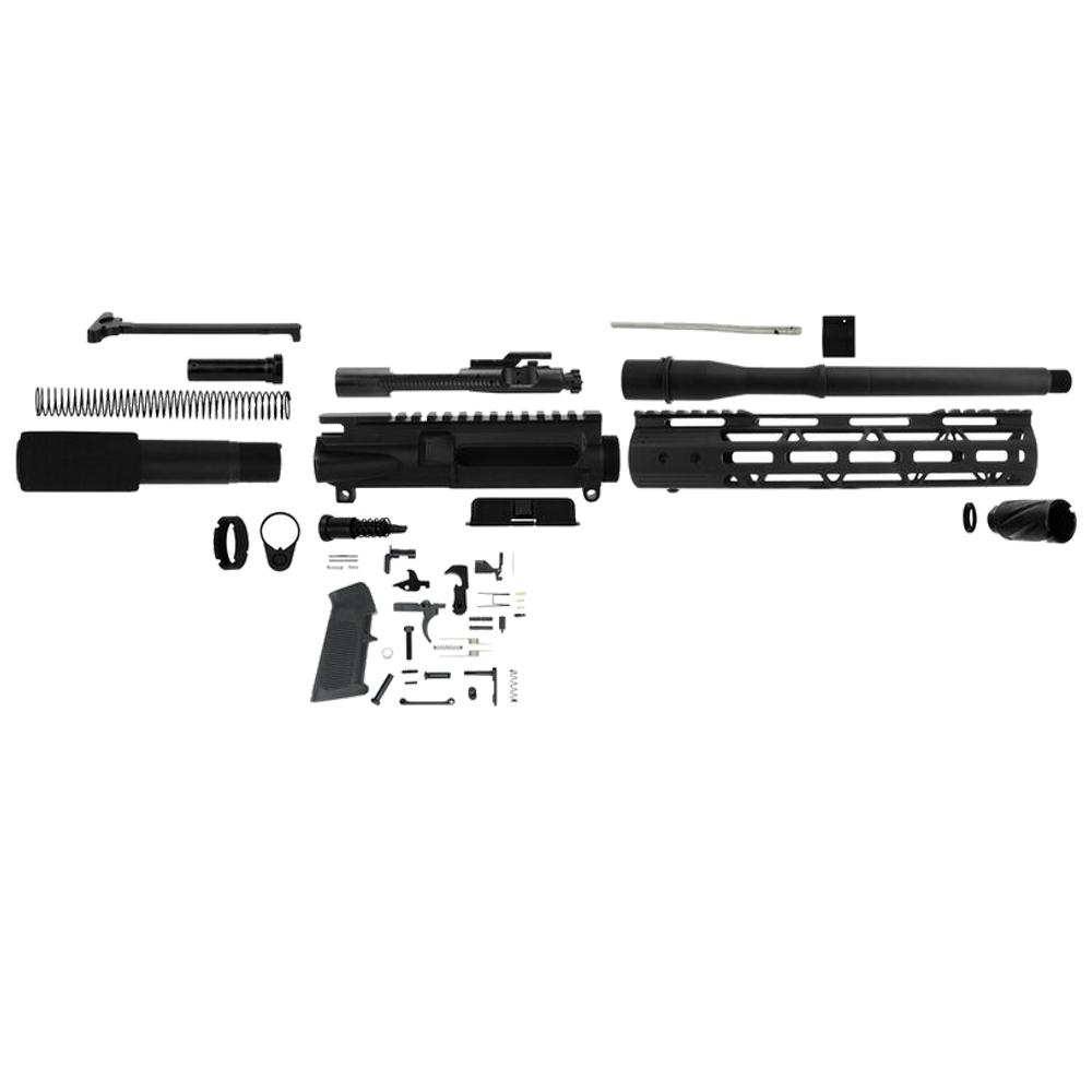 TacFire 10.5" Unassembled AR 300 Blackout Pistol Build Kit with Lower Parts Kit 3 TacFire 10.5" Unassembled AR 300 Blackout Pistol Build Kit with Lower Parts Kit