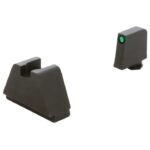 Ameriglo 4XL Tritium Night Sight Set for Glock Green Front Black 1 https3A2F2Fmedia.chattanoogashooting.com2Fimages2Fproduct2FKQGL8242FKQGL824