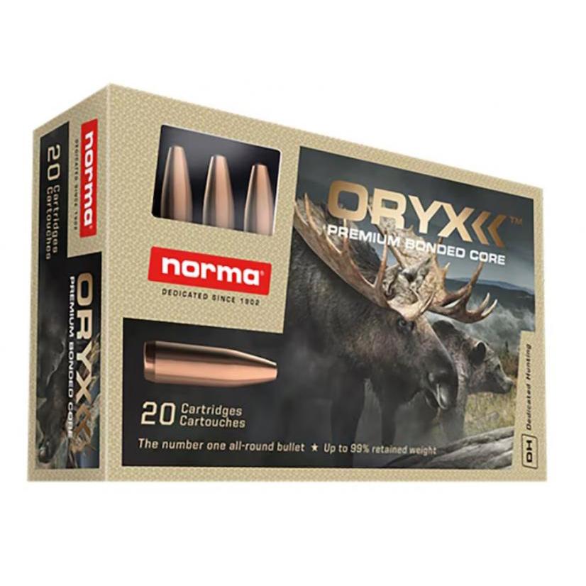 Norma ORYX Rifle Ammunition 35 Whelen 250gr SP 2428 fps 20/ct 3 Norma ORYX Rifle Ammunition 35 Whelen 250gr SP 2428 fps 20/ct