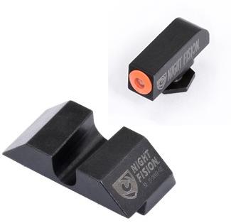 Perfect Dot NS Set w/Orange Front Dot+ U Blank Rear for Glock 17-39 3 Perfect Dot NS Set w/Orange Front Dot+ U Blank Rear for Glock 17-39