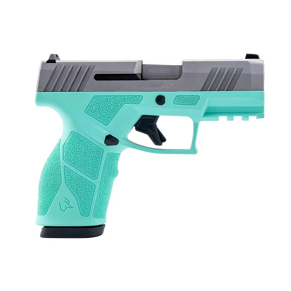 Taurus GX2 Handgun 9mm Luger 13rd Magazines (2) 3.38" Barrel Cyan Frame/Stainless Slide 3 Taurus GX2 Handgun 9mm Luger 13rd Magazines (2) 3.38" Barrel Cyan Frame/Stainless Slide