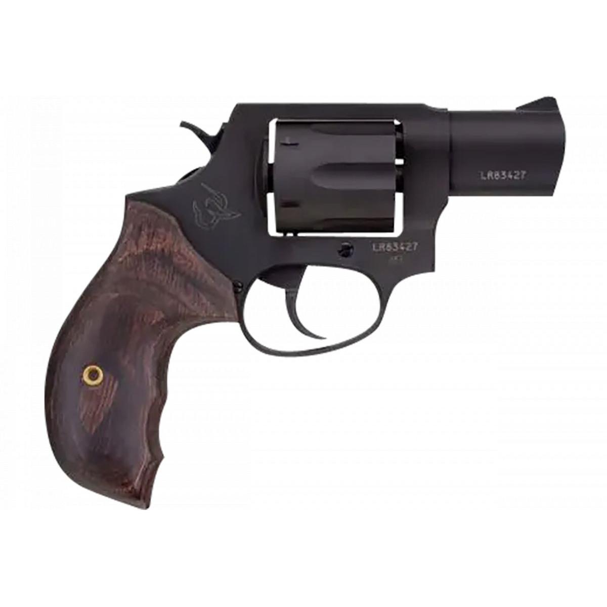 Taurus 856 Handgun .38 Spl 6rd Capacity 2" Barrel Matte Black Finish Walnut Grips