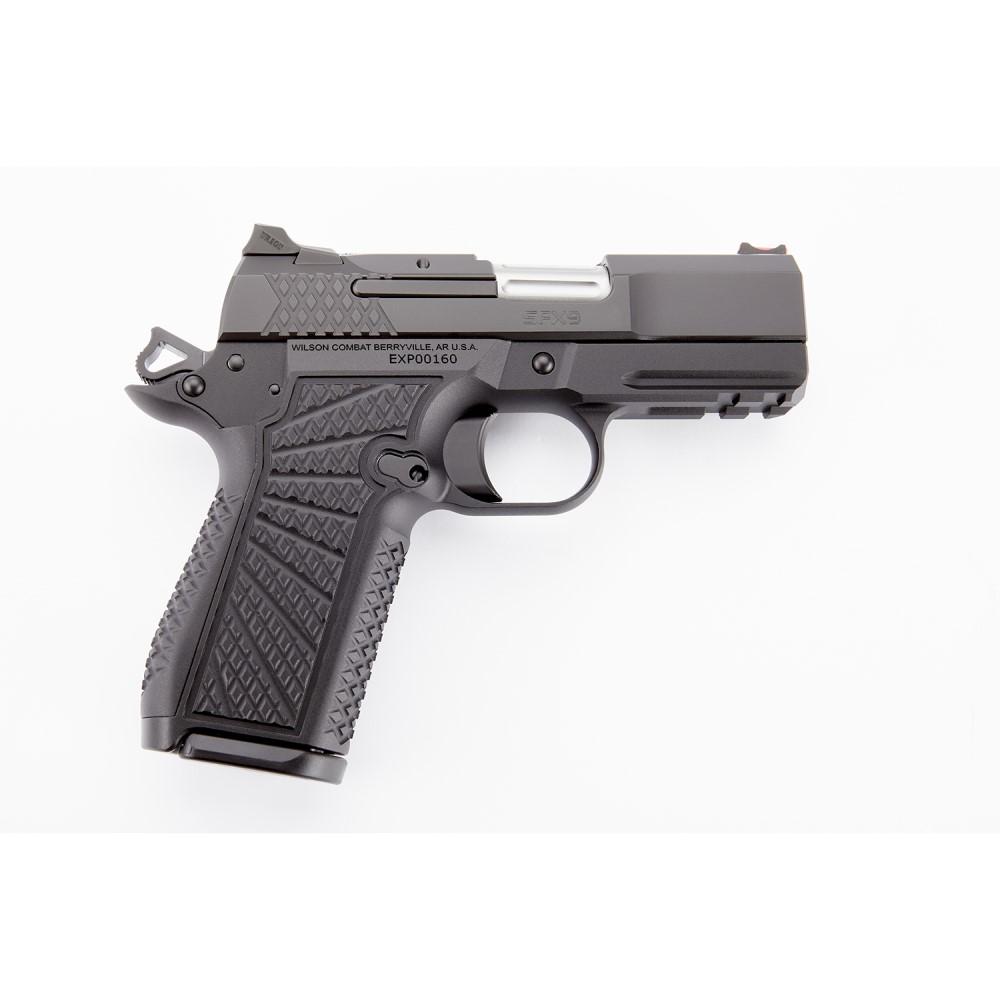 Wilson Combat SFX9 Double-Stack Handgun 15rd Sub-Compact 9mm Luger 15rd Magazines (2) 3.25" Barrel Black Lightrail Frame 3 Wilson Combat SFX9 Double-Stack Handgun 15rd Sub-Compact 9mm Luger 15rd Magazines (2) 3.25" Barrel Black Lightrail Frame