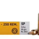 Sellier & Bellot Rifle Ammunition .22-250 Rem 55 gr SP - 20/box 2 https3A2F2Fmedia.chattanoogashooting.com2Fimages2Fproduct2FZYSB22250B2FZYSB22250B