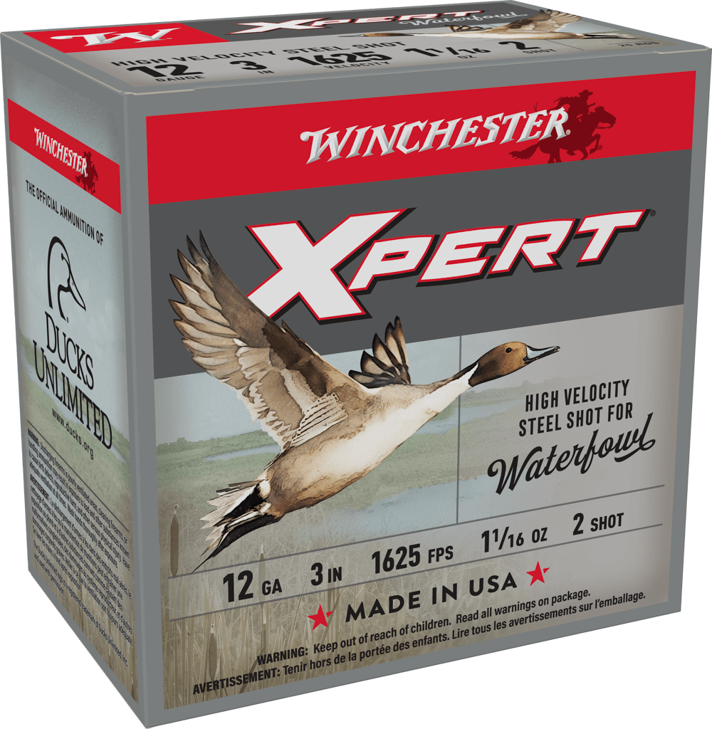 WINCHESTER SUPER X XPERT HV 12GA 3" #2 1-1/16OZ 1650FPS 25RD BX 250RD CASE 3 WINCHESTER SUPER X XPERT HV 12GA 3" #2 1-1/16OZ 1650FPS 25RD BX 250RD CASE