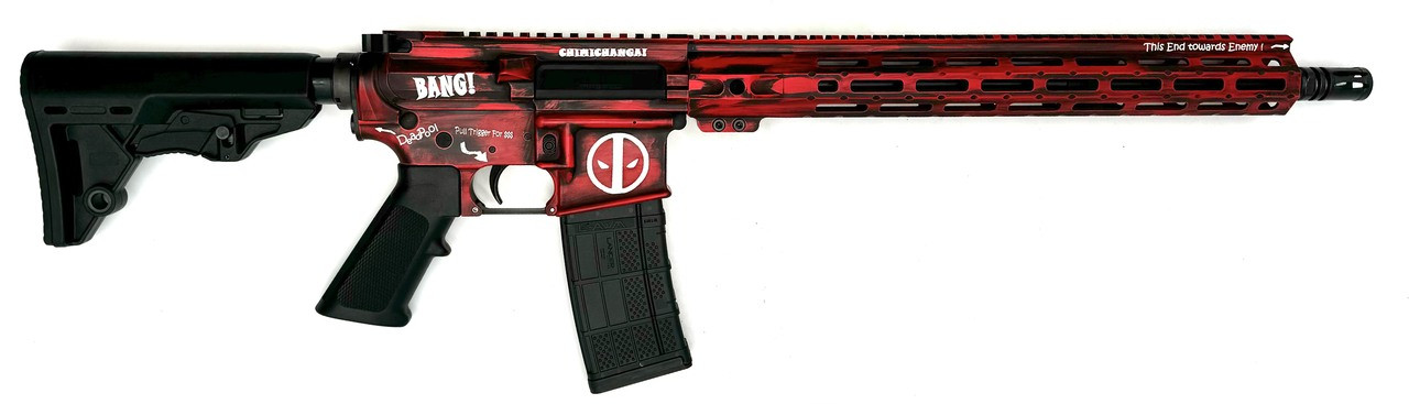ZEUS ARMS AETHER DEADPOOL 5.56 RIFLE 16" 1-30RD MAG
