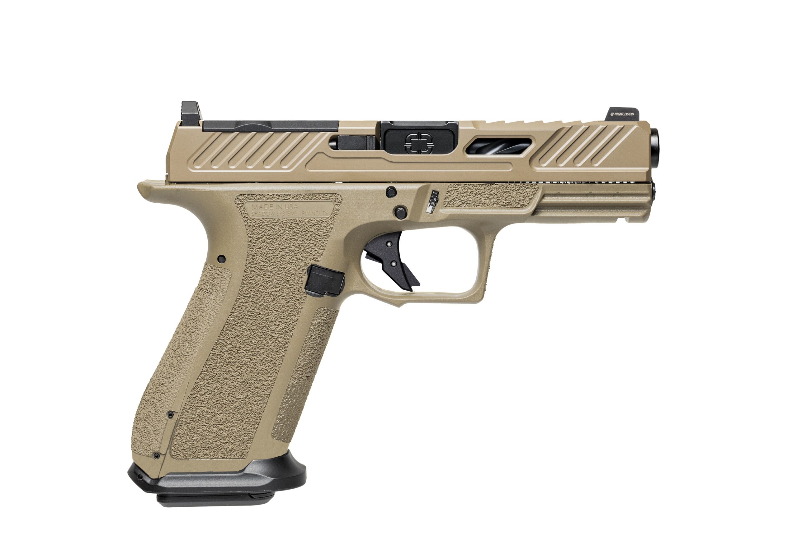 SHADOW SYSTEMS XR920 ELITE 9MM FDE/BK OR 17+1 3 SHADOW SYSTEMS XR920 ELITE 9MM FDE/BK OR 17+1