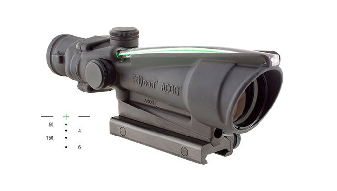 TRIJICON ACOG 3.5X35 300BLK GRN CRSSHR 3 TRIJICON ACOG 3.5X35 300BLK GRN CRSSHR