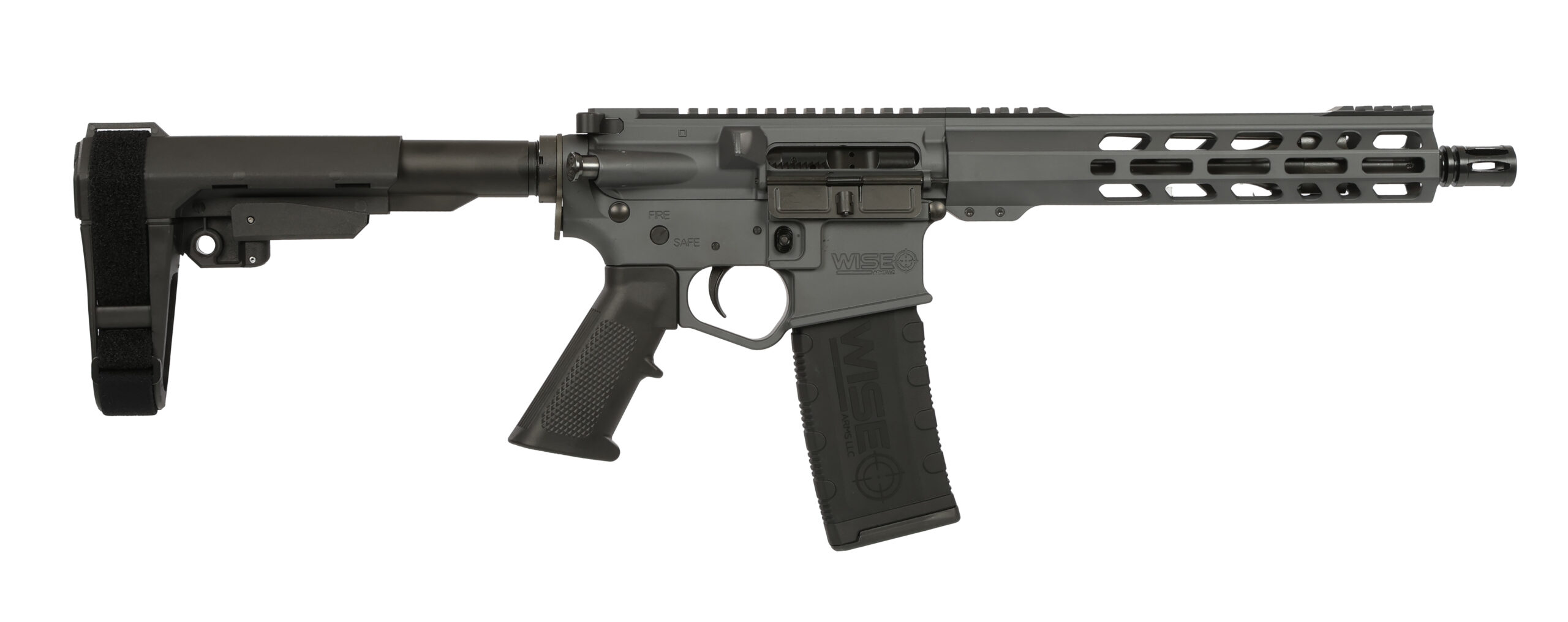 WISE ARMS WA-15B 5.56MM GRY 10.5" SBA3