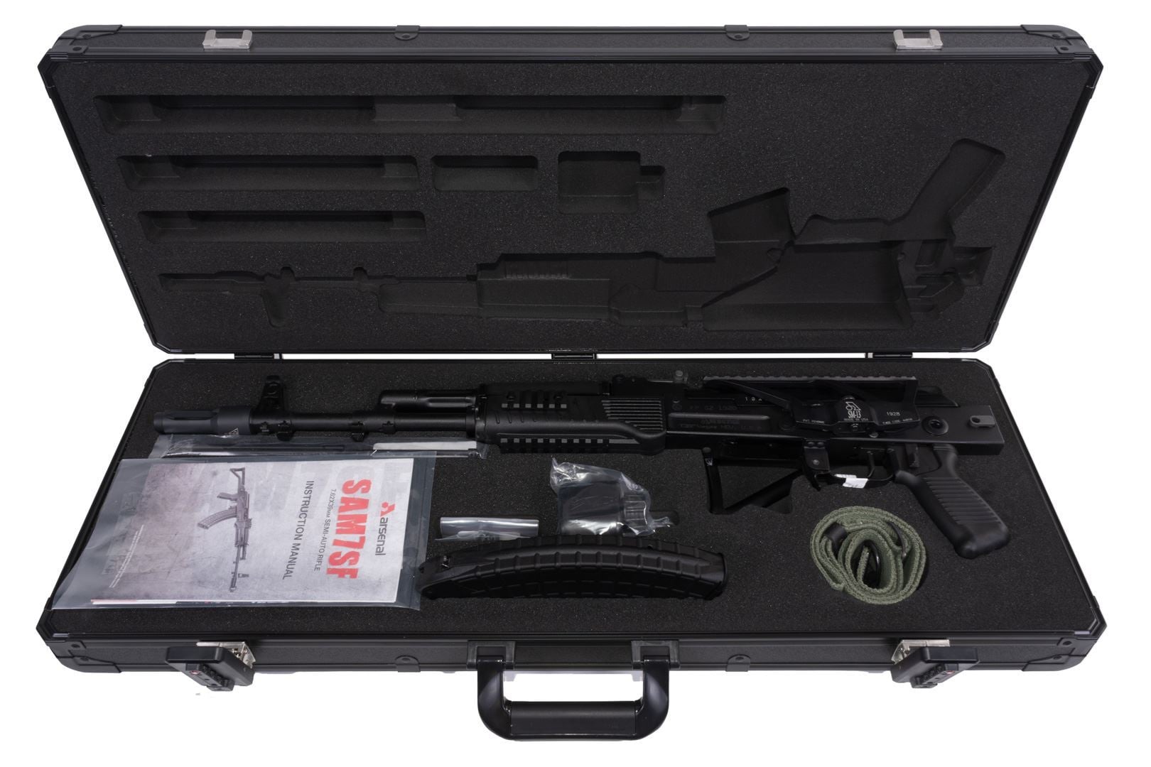 Arsenal SAM7SF 7.62x39mm Semi-Auto Rifle Picatinny Rail Handguard QD Attachments 30rd Mag Hard Case 5 Arsenal SAM7SF 7.62x39mm Semi-Auto Rifle Picatinny Rail Handguard QD Attachments 30rd Mag Hard Case - Image 3