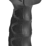 FAB Defense FXREGB REG Ergonomic Rubberized Tactical Foregrip w/Waterproof Storage Compartment Black Latex & Reinforced Polymer 1 107067
