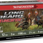 WINCHESTER 12 GA 3" #9 LONG BEARD TS17 2-1/4 OZ 5RD/BX 10BX/CS 1 1159748 14367786