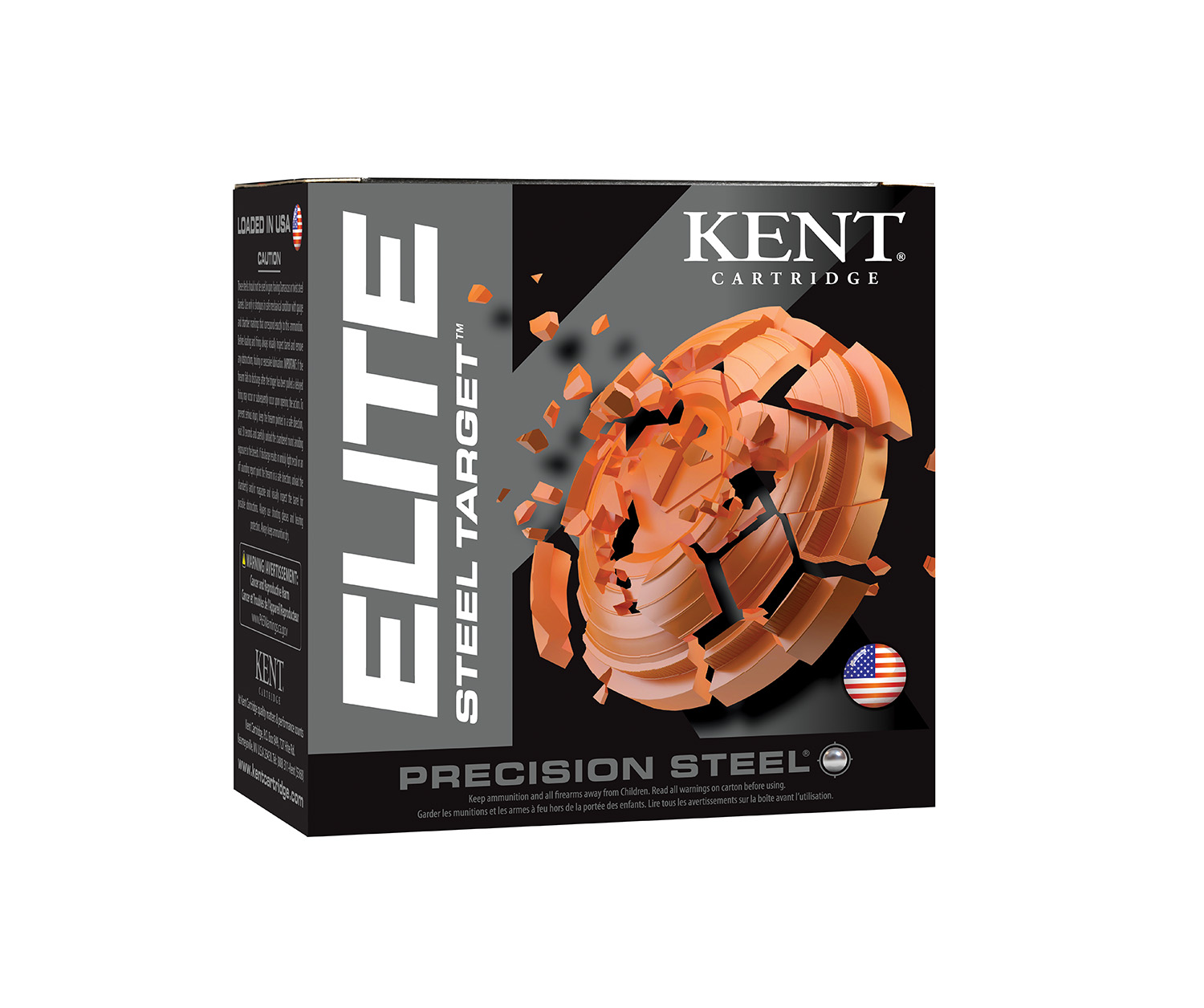 Kent Cartridge E12ST287 Elite Steel Target 12 Gauge 2.75" 1 oz 7 Shot 25 Per Box/ 10 Case 3 Kent Cartridge E12ST287 Elite Steel Target 12 Gauge 2.75" 1 oz 7 Shot 25 Per Box/ 10 Case