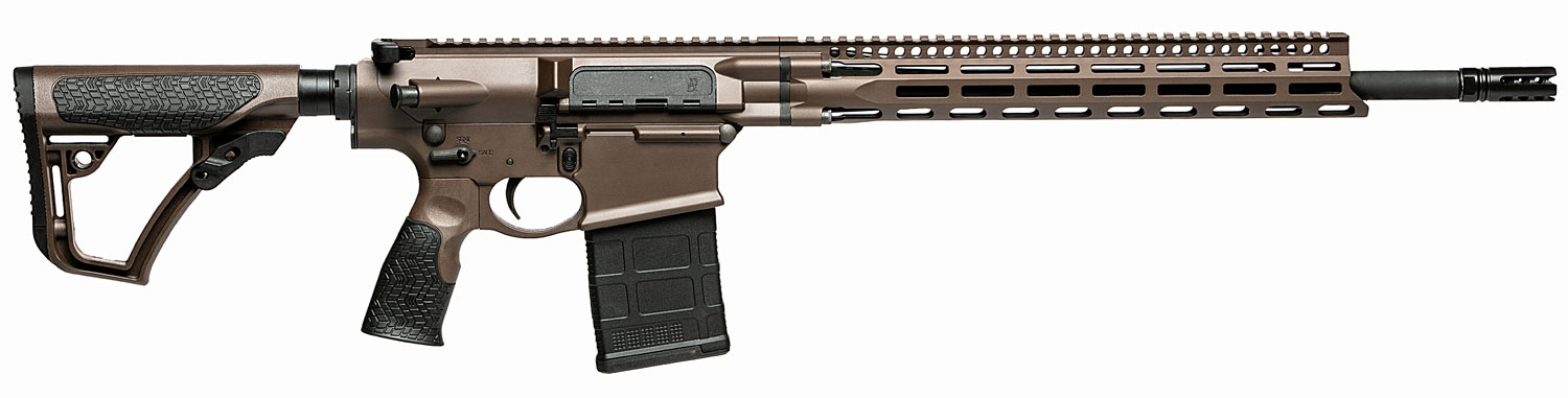Daniel Defense 0215820057047 DD5 V4 Gen II 6.5 Creedmoor 18" 20+1 Mil-Spec Brown Cerakote Black 6 Position w/SoftTouch Overmolding Stock MLOK 3 Daniel Defense 0215820057047 DD5 V4 Gen II 6.5 Creedmoor 18" 20+1 Mil-Spec Brown Cerakote Black 6 Position w/SoftTouch Overmolding Stock MLOK
