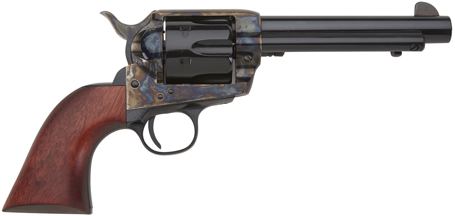 Pietta HF45CHS512NM 1873 Great Western II Californian 45 Colt (Long Colt) 6rd 5.50" Blued Steel Barrel & Cylinder, Color Case Hardened Steel Frame, Walnut Grip, Exposed Hammer 3 Pietta HF45CHS512NM 1873 Great Western II Californian 45 Colt (Long Colt) 6rd 5.50" Blued Steel Barrel & Cylinder, Color Case Hardened Steel Frame, Walnut Grip, Exposed Hammer