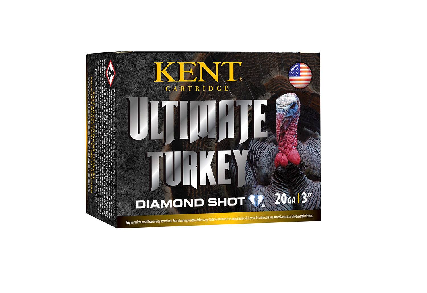 Kent Cartridge C203TK364 Ultimate Turkey 20Gauge 3" 1 1/4oz 4Shot 10 Per Box/10 Case 3 Kent Cartridge C203TK364 Ultimate Turkey 20Gauge 3" 1 1/4oz 4Shot 10 Per Box/10 Case