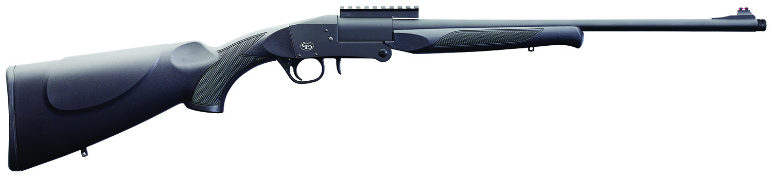 Charles Daly 930282 101 Turkey 410 Gauge Break Open 3" 1rd 20" Black Steel Barrel & Receiver, Fixed Black Synthetic Stock