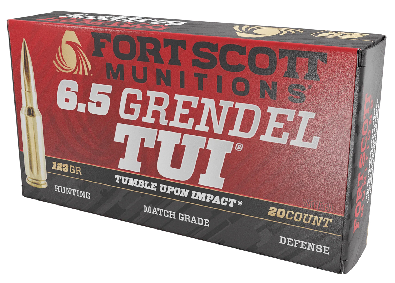 Fort Scott Munitions 65GR123SCV2 Tumble Upon Impact (TUI) Rifle 6.5Grendel 123gr Solid Copper Spun 20 Per Box/10 Case 3 Fort Scott Munitions 65GR123SCV2 Tumble Upon Impact (TUI) Rifle 6.5Grendel 123gr Solid Copper Spun 20 Per Box/10 Case