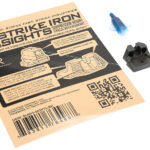 Strike Industries MP9SIGHTSSH Strike Iron Sights Black/Blank Front Sight Black/Blank Rear Sight Smith & Wesson M&P/M&P M2.0 Suppressor Height 2 143850