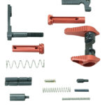 Timber Creek Outdoors ARLPKR Lower Parts Kit Red Anodized Aluminum for AR-15 1 146534