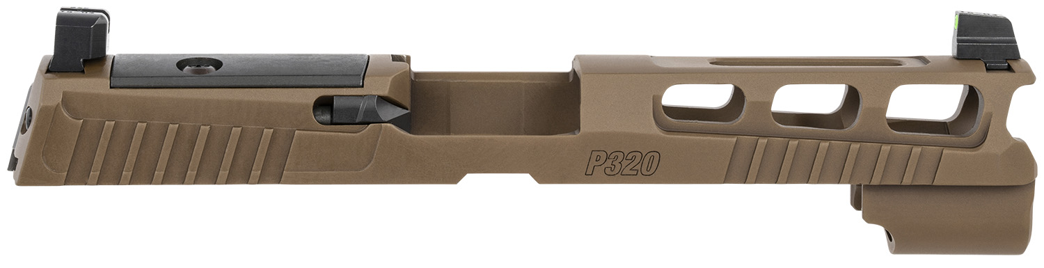 Sig Sauer 8900953 P320 Sig P320 9mm Luger PVD Coyote Brown Stainless Steel Optic Ready Slide XRAY3 Suppressor Sights Compatible With ROMEO1 & ROMEO Pro 3 Sig Sauer 8900953 P320 Sig P320 9mm Luger PVD Coyote Brown Stainless Steel Optic Ready Slide XRAY3 Suppressor Sights Compatible With ROMEO1 & ROMEO Pro
