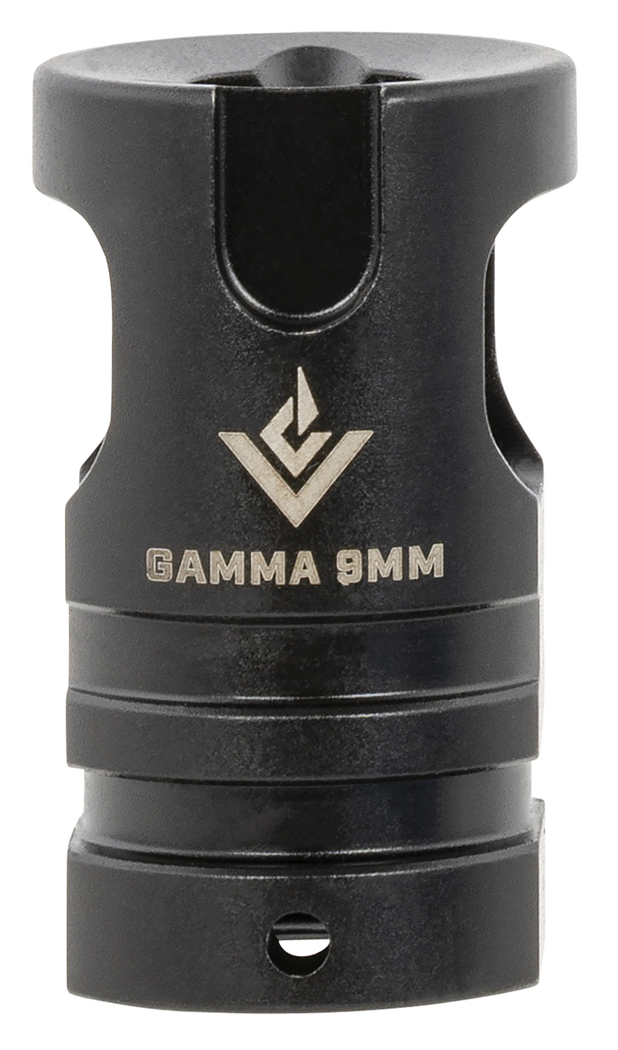 VG6 Precision APVG200027A GAMMA  VG6 BlackNitride 17-4 Stainless Steel with 1/2"-28 tpi Threads 1.75" OAL for 9mm Luger