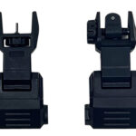NcStar VG167 Picatinny High Profile Front and Rear Sight Set Black Polymer 1 150119